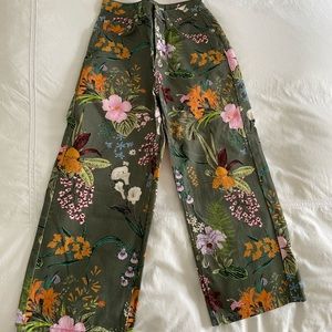 Floral jean